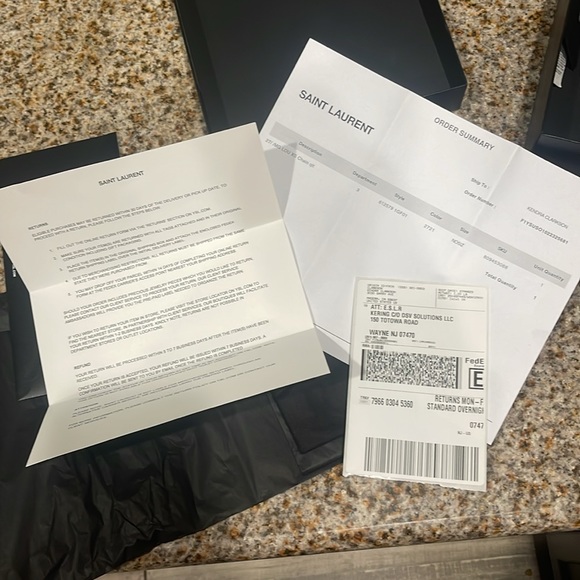 YSL MINI LOU IN QUILTED LEATHER IN DARK BEIGE - Picture 3 of 8